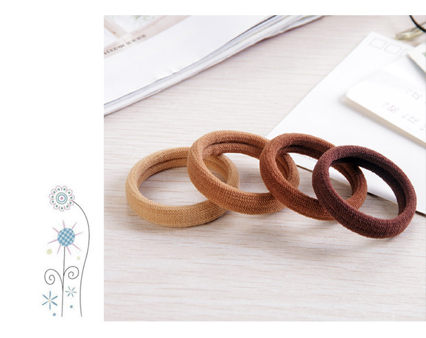 Phiên bản tiếng Hàn của tóc liền mạch vòng tóc phụ kiện tóc buộc tóc cao su dải tóc vương miện tóc vòng dây tóc đen đầu dây thừng đóng hộp - Phụ kiện tóc kẹp tóc đẹp