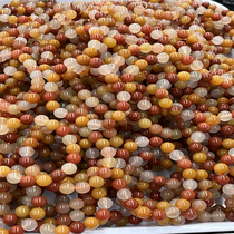 Ruihuang Cui Natural Jade Huanglong Jade Fine Jewelry Buddha Beads Multi-Treasure Bracelet 10mm