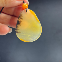 Ruihuang Cui Natural Jade Yunnan Huanglong Jade Fine Jewelry Caohua Brand Pendant Jade Pendant Jade Pendant Gift