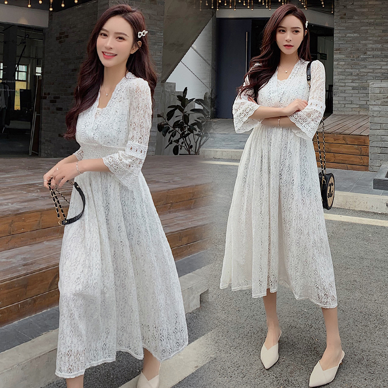 2022 new summer fashion models for pregnant women in summer dress Chaoty hot moms personality in a long version of pregnant women's foreign dress