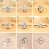 Обручальное кольцо, бриллиантовый алмаз подходит для мужчин и женщин, один карат, делается под заказ, с сертификатом GIA, 1 карат