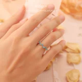 末森 Ювелирное украшение, кольцо, инкрустация камня, золото 750 пробы, с драгоценным камнем, делается под заказ