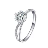 Обручальное кольцо, бриллиантовый алмаз подходит для мужчин и женщин, один карат, делается под заказ, с сертификатом GIA, 1 карат