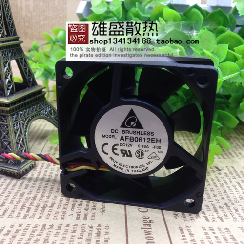 台达 Вентилятор охлаждения сервера 6 см, 6 см AFB0612EH 12 В 0,48 А 6025