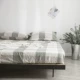 Li bông rửa một mảnh khăn trải giường giường bông 1.5m1.8 m bông Simmons nệm bảo vệ bìa bedspread - Trang bị Covers