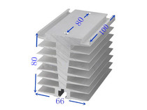 Radiator 80X70X80 radiator T-80 dedicated radiator for relay voltage regulator rectifier bridge