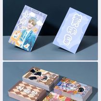 Business card printing production printing PVC frosted special paper custom package design business voucher coupon