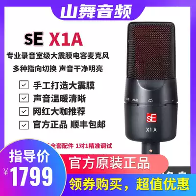 American sE Electronics X1A VP Professional recording studio dubbing network K song condenser microphone microphone