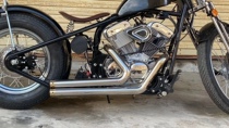 Cruise Retro Cloud 250 Modified Harley VH Exhaust Pipe