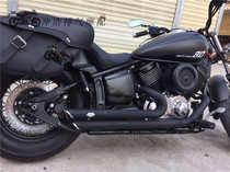 Cruise Retro Racing Star 1100 Modified Harley Straight with Muffler Horse Tellurium Sound