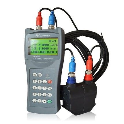Dalian Haifeng TDS-100H handheld ultrasonic flowmeter external clamp flow meter liquid flowmeter