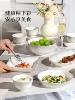 Underglaze Color Tableware Set 2026 New High-Value Bowl and Chopsticks Set Ceramic Bowl and Plate Set for Home Use Housewarming