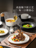Tableware Set 2025 New Model High-Value Bowls, Chopsticks, Plates, Underglaze Color Ceramic Bowls, Housewarming Bowl and Plate Set for Home Use