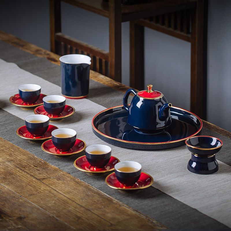 Regnant yipin ceramic teapot high household kung fu tea teapot dehua white porcelain tea pot of filtering device