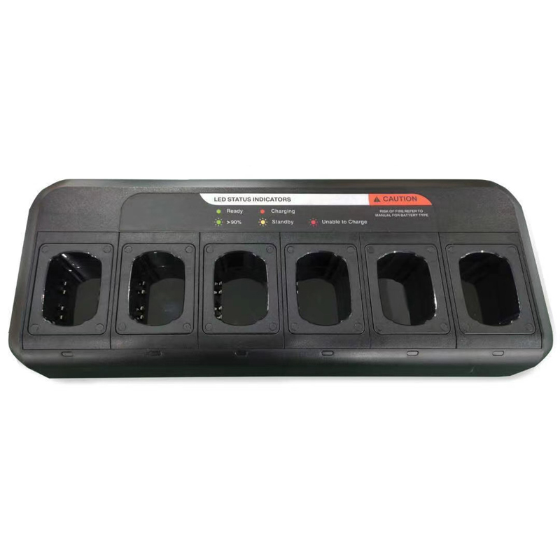 Adapted Motorola intercom GP328 338 PTX760 and other six-way joint-row intelligent charger seat platoon