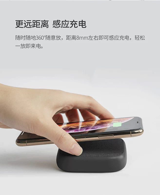 GIẢI QUYẾT sạc không dây mini mini cầm tay không dây sạc điện thoại di động Apple X chuyên dụng iPhone XS Max sạc điện thoại di động siêu mỏng Huawei mate20pro kê phổ sạc nhanh - Ngân hàng điện thoại di động sạc dự phòng 20000mah xiaomi