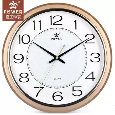 POWER Overlord watch bedroom silent wall clock living room creative modern minimalist home clock battery wall clock