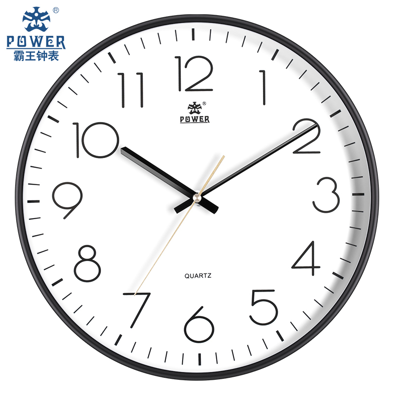 Overlord watch household living room silent wall clock Modern simple quartz clock Fashion Nordic decorative clock creative watch