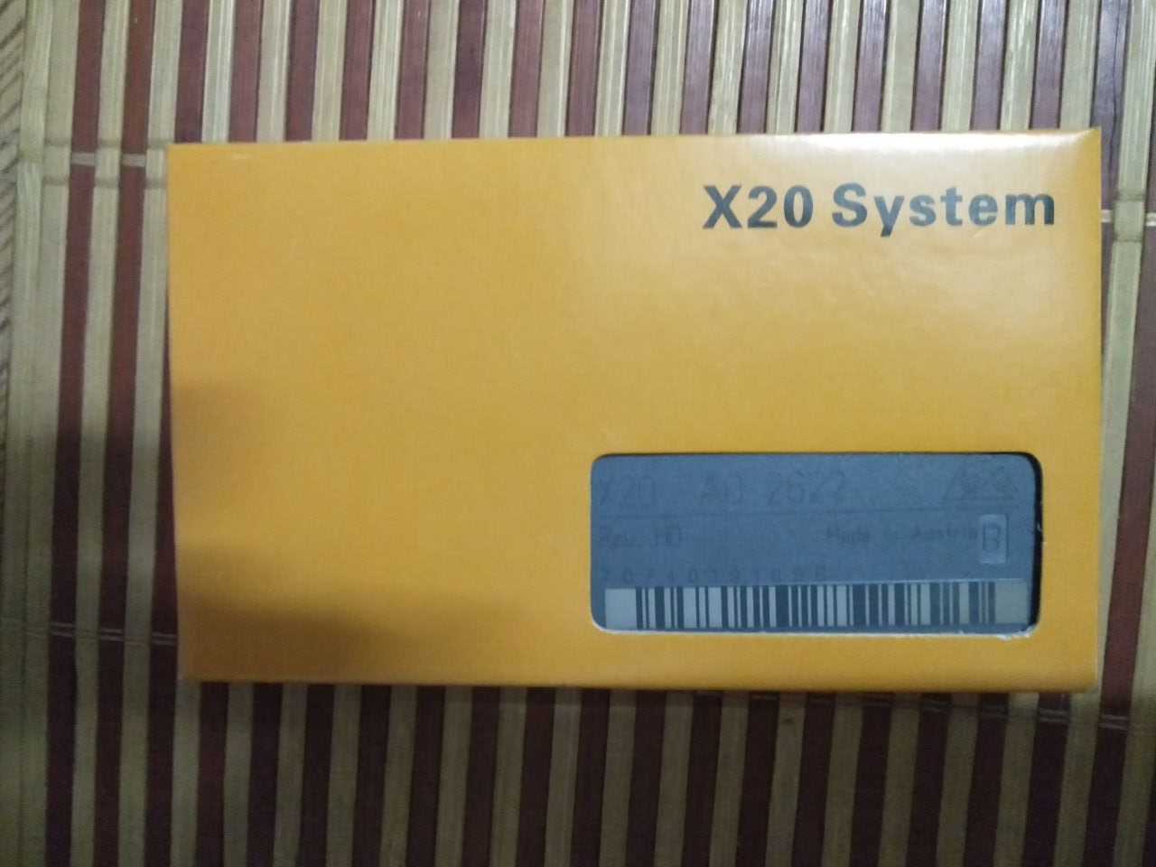 X20AO2622 X20BR9300 B&R original new spot bargain