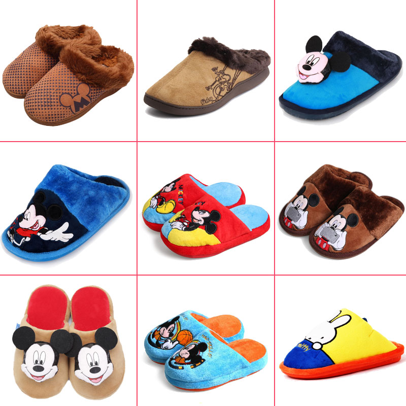 Chaussons enfants en suède pour hiver - semelle caoutchouc - Ref 1015956 Image 27