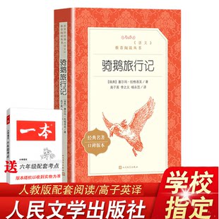 Riding a Goose's Travels original original Gao Zi English translation sixth grade second volume authentic full version Thelma Lagerloff People's Literature Publishing House Happy Reading 3rd, 4th and 5th grade People's Education Press People's Education Edition 6 free shipping