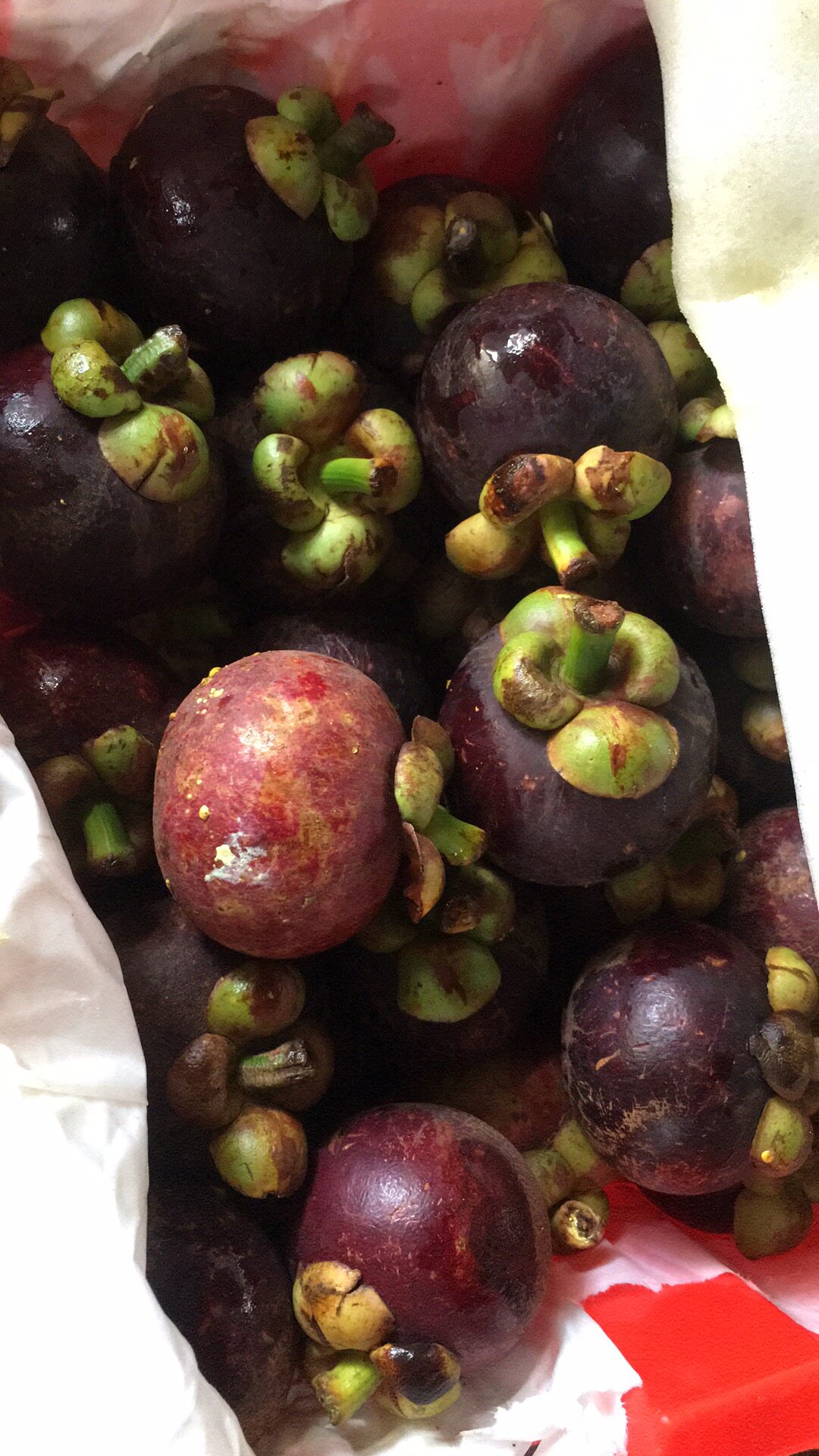 山竹泰国进口3A麻竹花竹9元1斤运费另算4A1