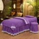 gia đình châu Âu bốn đơn giản bông bedspread vẻ đẹp thẩm mỹ viện massage giường điều trị khăn trải giường bìa gia đình bốn có thể được tùy chỉnh - Trang bị tấm