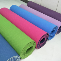 High quality small blemish odorless environmentally friendly non-slip tpe yoga mat dancing fitness mat home beginners