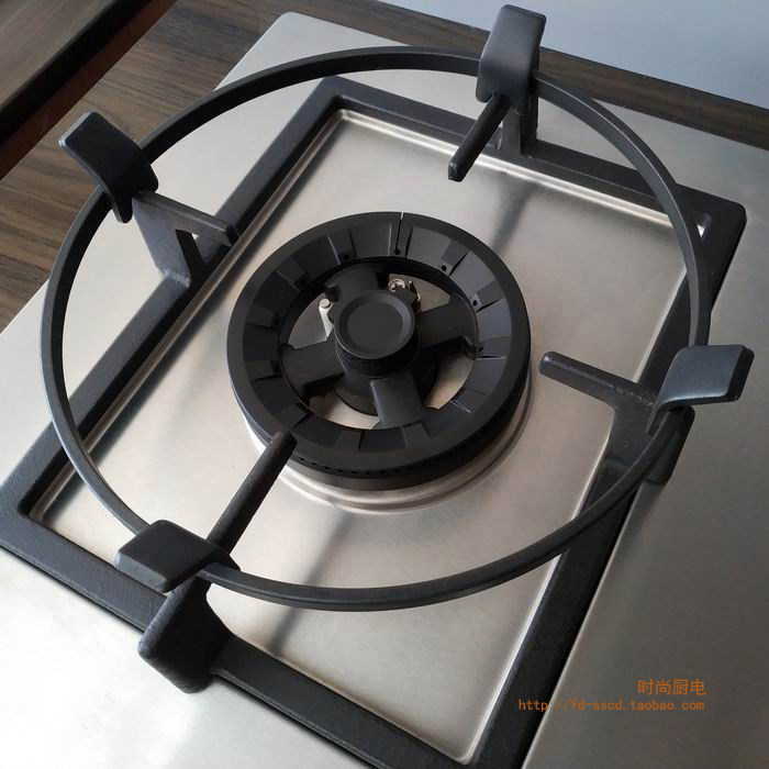 Embedded cooker liquefied gas gas fittings anti-slip frying pan cast iron large number stove shelf Opie jade stand