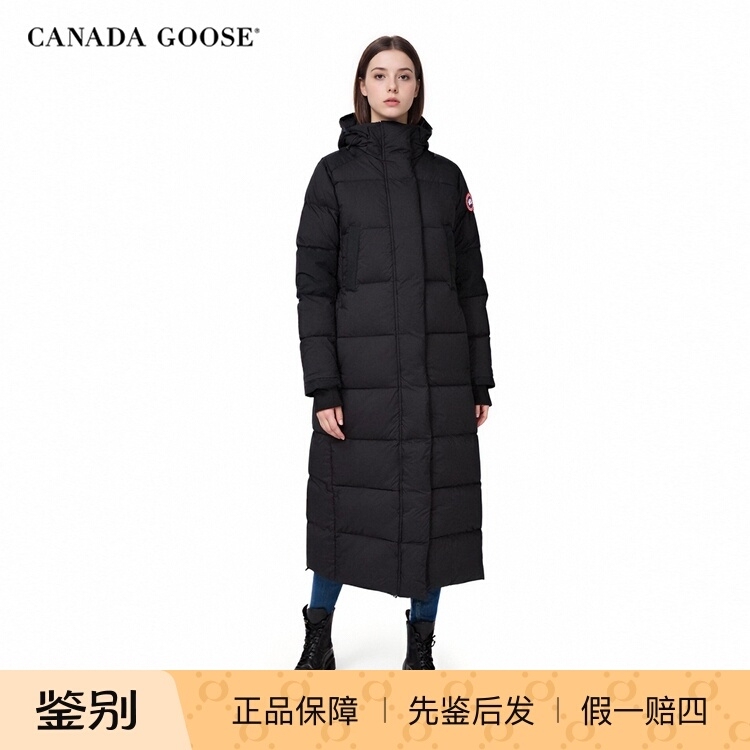 Canada Goose Adult Alliston Series Hooded Warm Long down Jacket