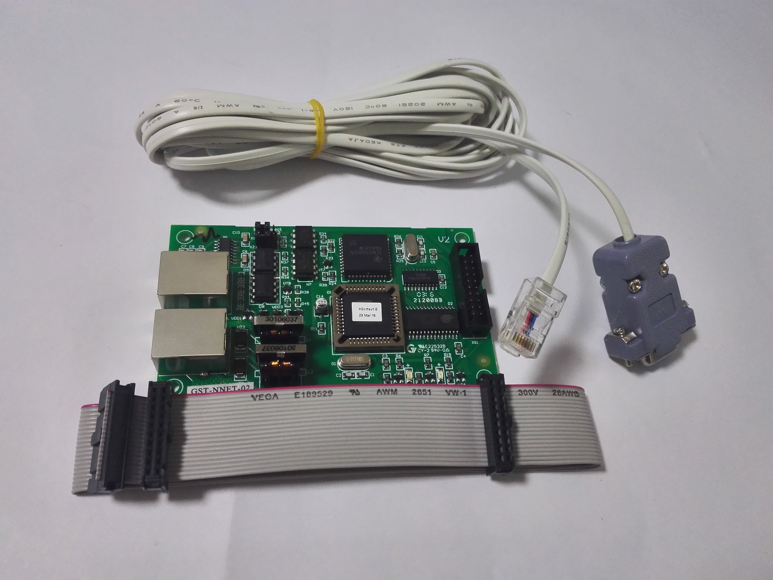 Bay CRT Communications Card GST-NNET-02 02H 02H GST200 GST200 5000H (Programming Debug Card)