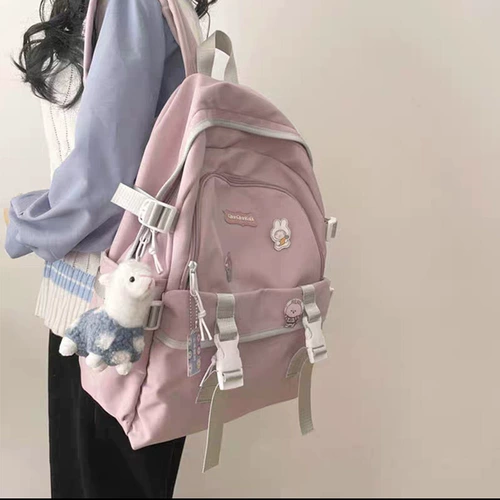 Высококачественный ранец, сумка через плечо для школьников, японский оригинальный универсальный вместительный и большой рюкзак, в корейском стиле, подходит для студента, для средней школы