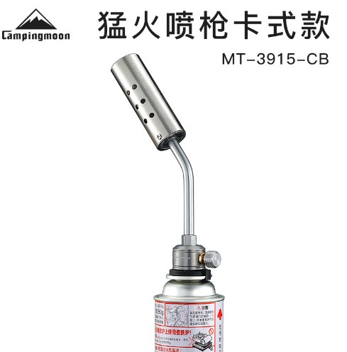 Coman 3915 Cassette Alpine Propane Fire with Preheating Tube Spitfire Gun Outdoor Point Carbon BBQ Igniter Tool