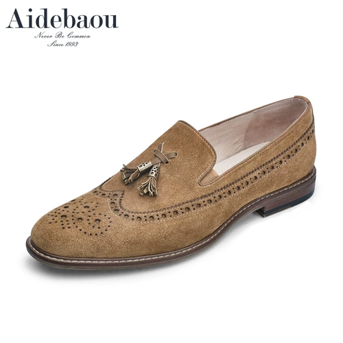 Туфли для кожаной обуви, пиджак классического кроя, универсальная обувь для отдыха, лоферы в английском стиле, из натуральной кожи