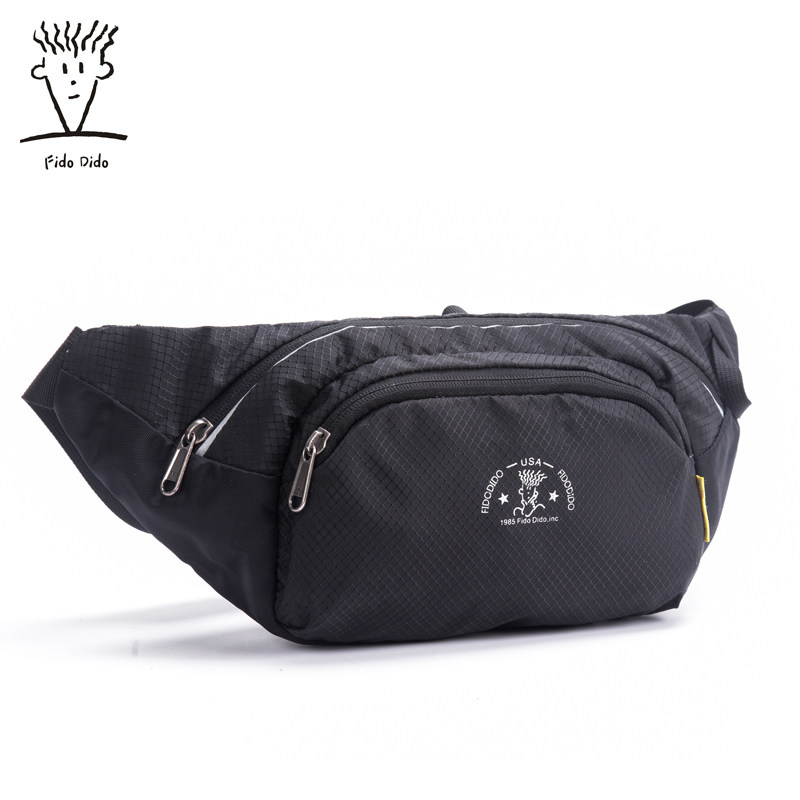 Feidu Didu multi-functional men's outdoor sports fitness equipment mobile phone belt women's messenger small bag running waist bag