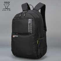  Feidu Didu new travel backpack mens large-capacity business leisure backpack lightweight waterproof Oxford cloth school bag