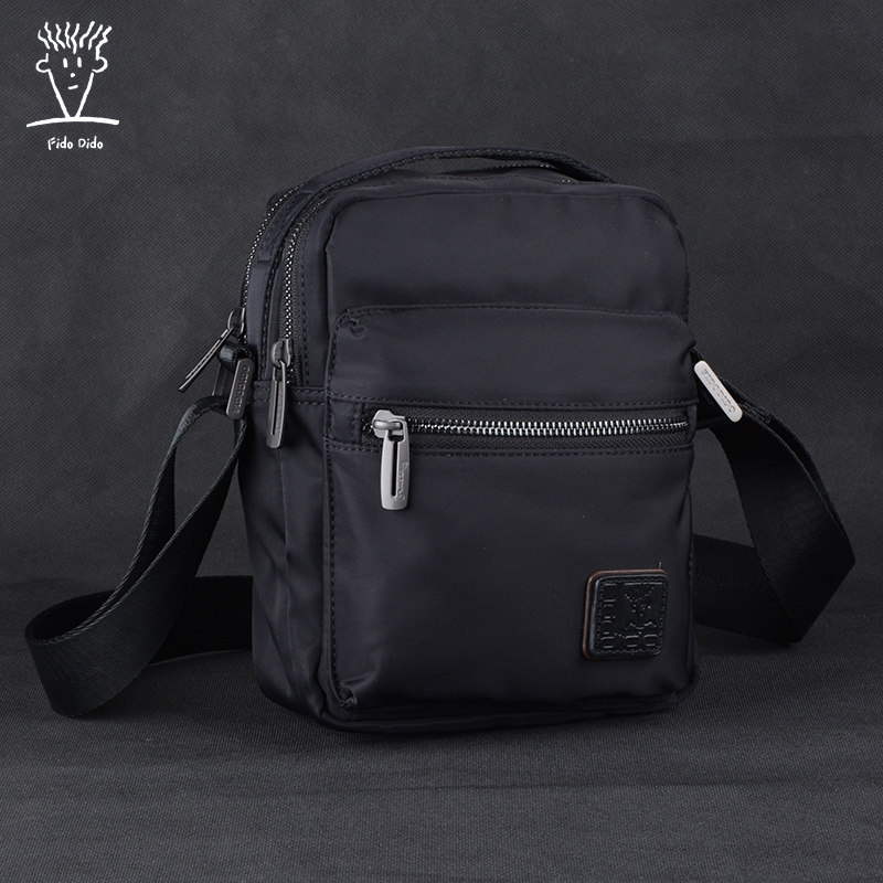 Fitall dall men's bag casual diagonal satchel shoulder bag nylon small bag men harp oxford cloth bag Sport handbag-Taobao