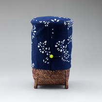 Lushuishanfang Taiwan handmade bamboo tea maker Liao Yi male bamboo woven cloth cover Cup Cup Cup basket