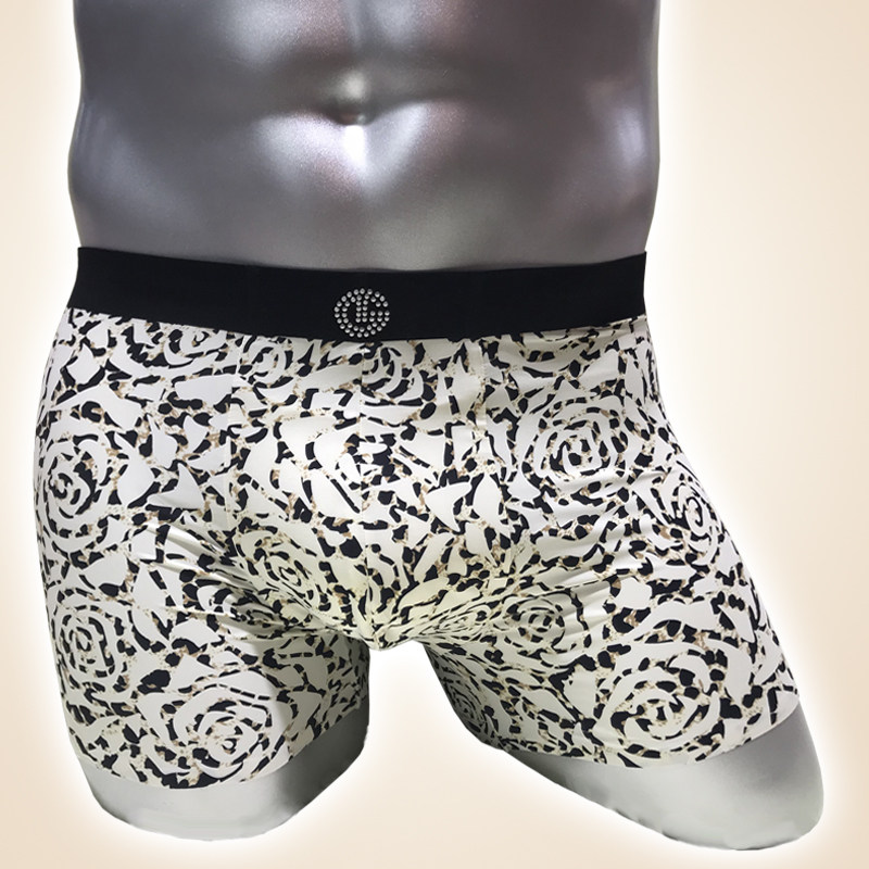 Jinli Li Li Li Li Light Ice Filar Panties Four Grinders Sport BAO WEN Men's trace quad - corner underwear drill