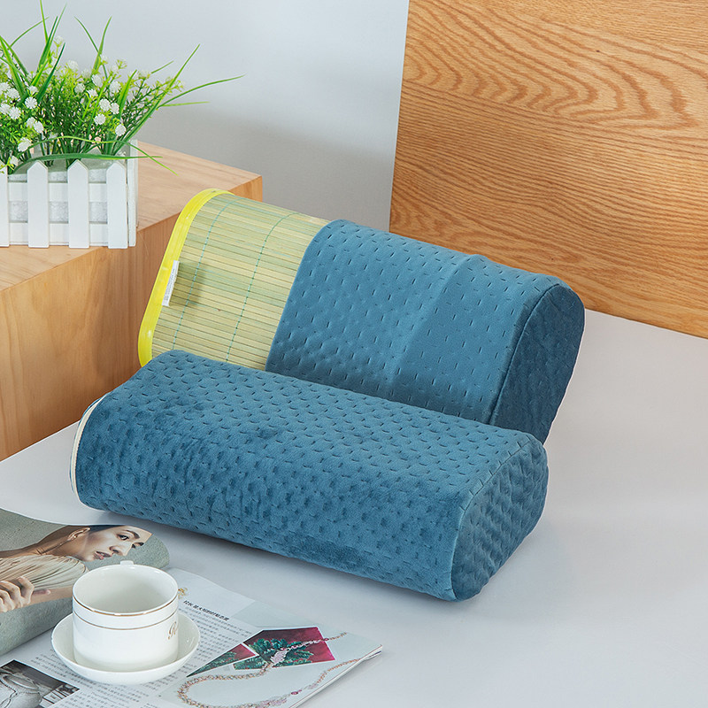 Summer cool mahjong bamboo pillow hollow pillow sweat steaming sauna bath single pillow bamboo cool pillow bamboo pillow 16*32cm