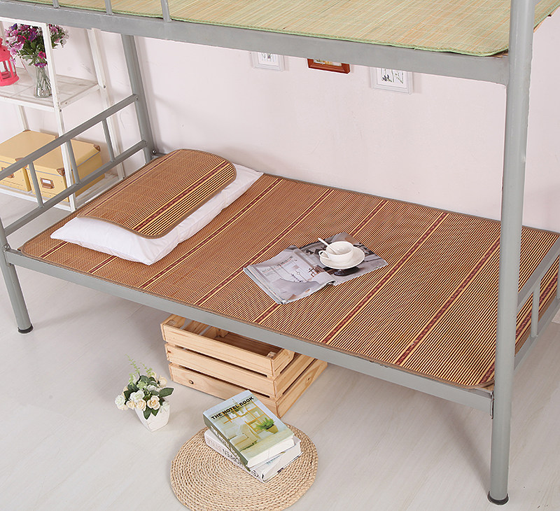 0 8 students 0 9 double-sided 1-meter bamboo mat 1 2-meter bamboo mat dormitory mat dormitory single 80 straight mat 90