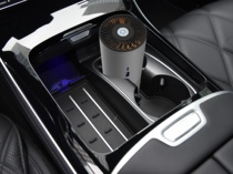 High-end car household air purification 3-layer air filtration efficient sterilization formaldehyde virus removal aluminum alloy automatic