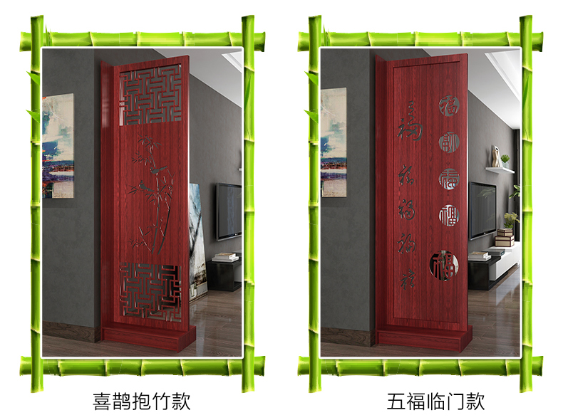 Mới hiện đại tối giản đồ nội thất thời trang màn hình phân vùng phòng khách Trung Quốc màn hình rỗng hiên phân vùng tủ lưu trữ tủ - Màn hình / Cửa sổ vách ngăn cầu thang bằng gỗ