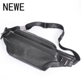 Кожаная поясная сумка, универсальная нагрудная сумка, сумка на одно плечо, из натуральной кожи, воловья кожа, в корейском стиле