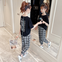 Girls Summer 2023 new Han - style childrens Summer Childrens Web - style sports leisure models