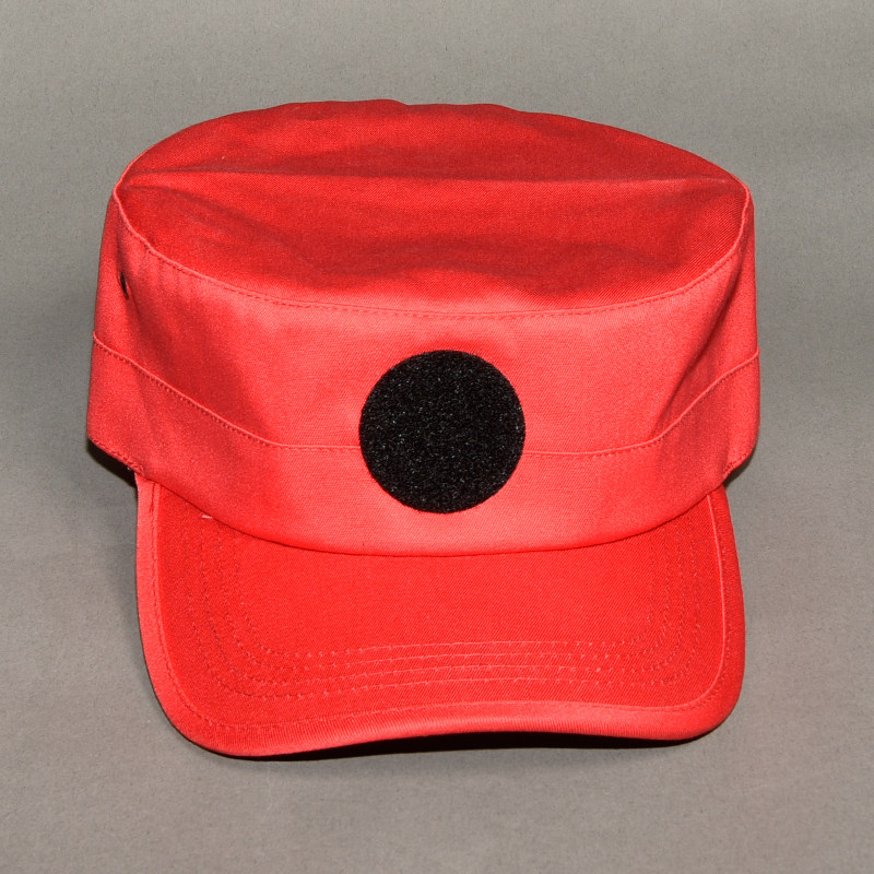 New red blue international blue sky rescue team flat hat custom Velcro custom logo