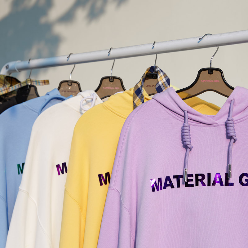 Sweatshirt femme MATERIAL GIRL en Coton - Ref 3217110 Image 3