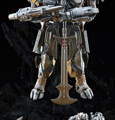 Hasbro đích thực 3 đồ chơi 4 Transformers 5 Megatron 2 máy bay thủ lĩnh V mô hình Decepticon L phiên bản phim - Gundam / Mech Model / Robot / Transformers gundam mô hình