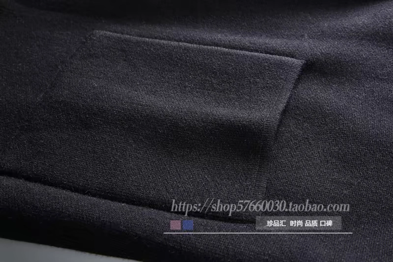 2018 thu đông len mới cashmere quyến rũ quý ông kinh doanh thường xuyên đan áo len mỏng áo len