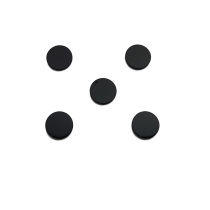 ZWB2 UV filter optical filter UV black glass cut-off visible light absorption type diameter 15*2mm